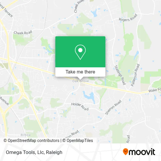 Omega Tools, Llc map