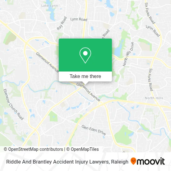 Riddle And Brantley Accident Injury Lawyers map