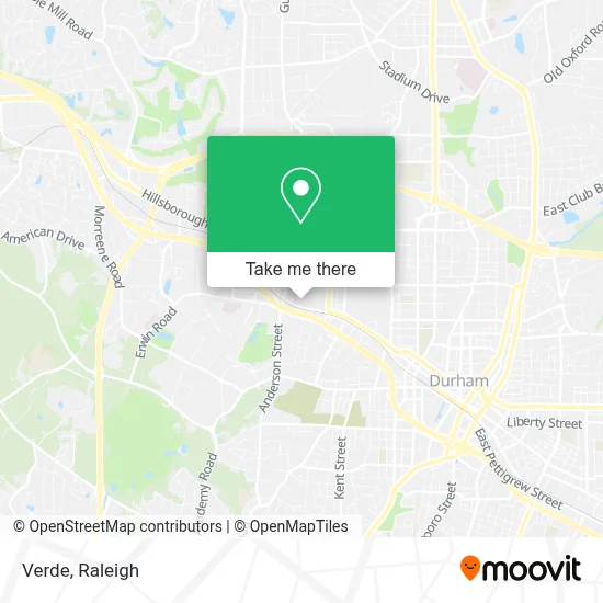 Verde map