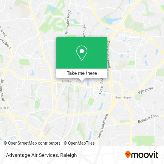 Advantage Air Services map