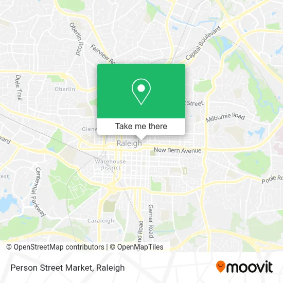 Person Street Market map