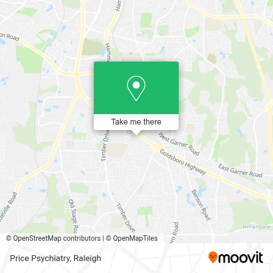 Price Psychiatry map