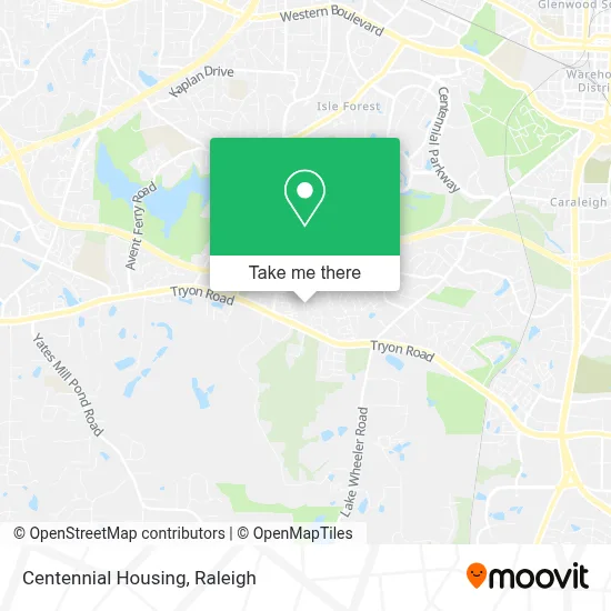 Centennial Housing map