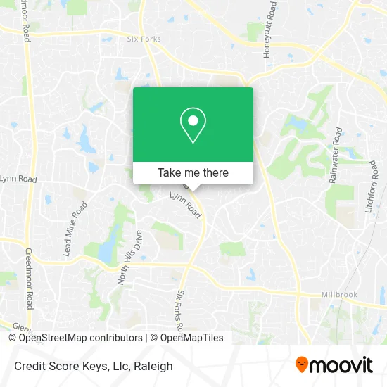 Credit Score Keys, Llc map