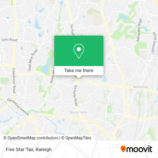 Five Star Tax map