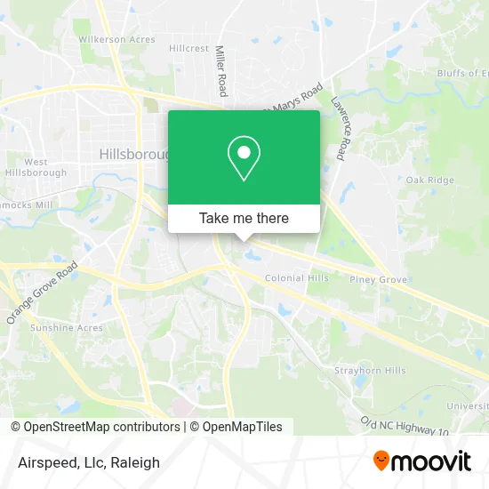 Airspeed, Llc map