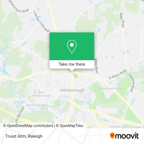 Truist Atm map