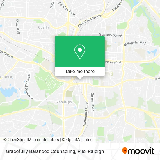 Gracefully Balanced Counseling, Pllc map