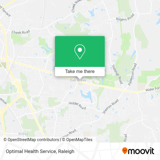 Optimal Health Service map