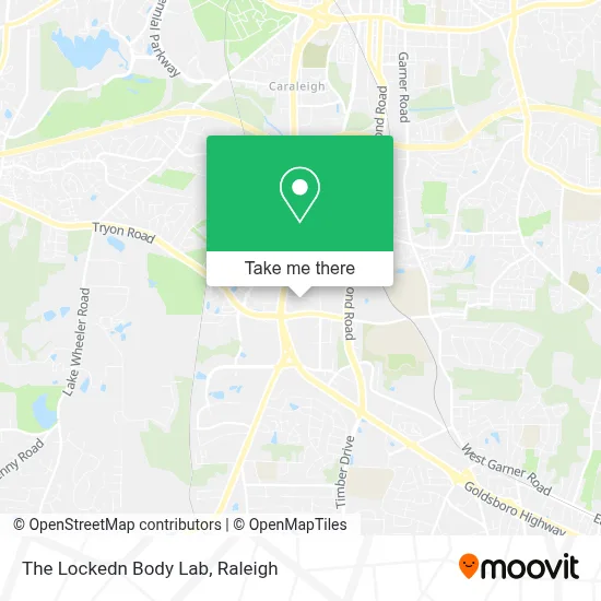 The Lockedn Body Lab map