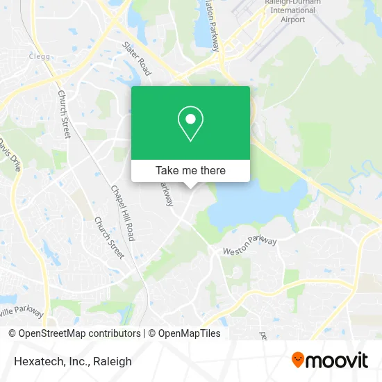 Hexatech, Inc. map