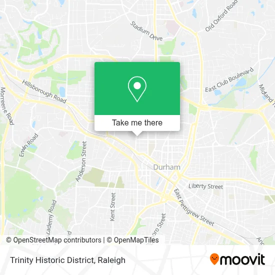 Trinity Historic District map