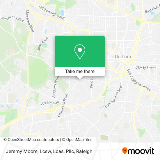 Jeremy Moore, Lcsw, Lcas, Pllc map