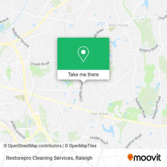 Restorepro Cleaning Services map