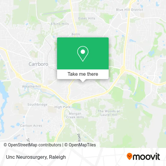 Unc Neurosurgery map