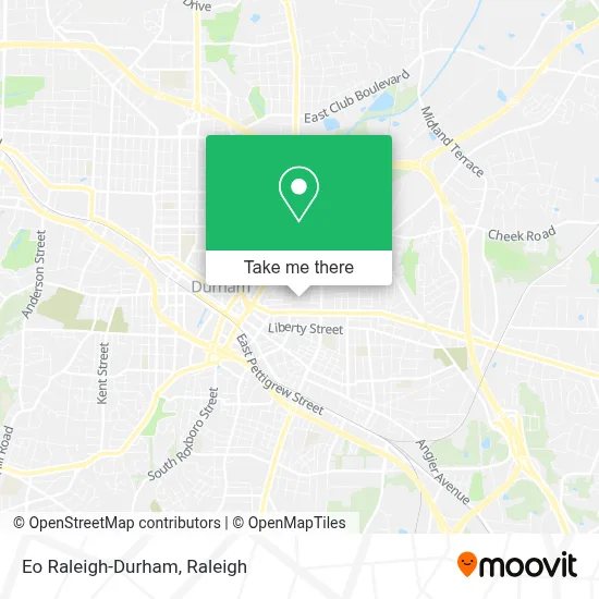 Eo Raleigh-Durham map