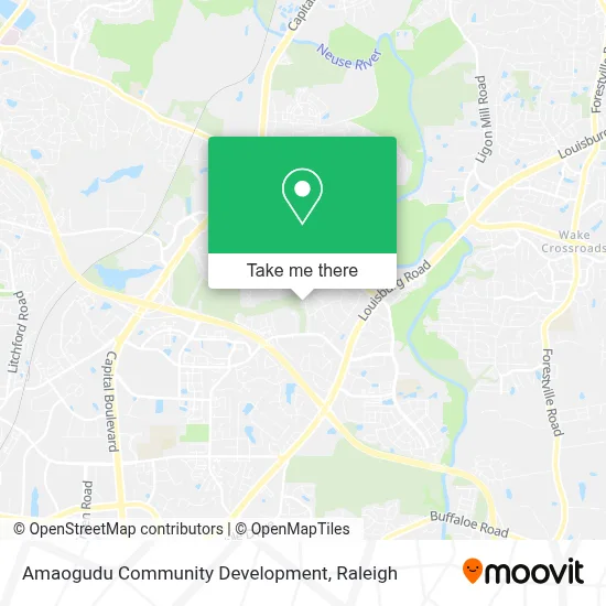 Amaogudu Community Development map