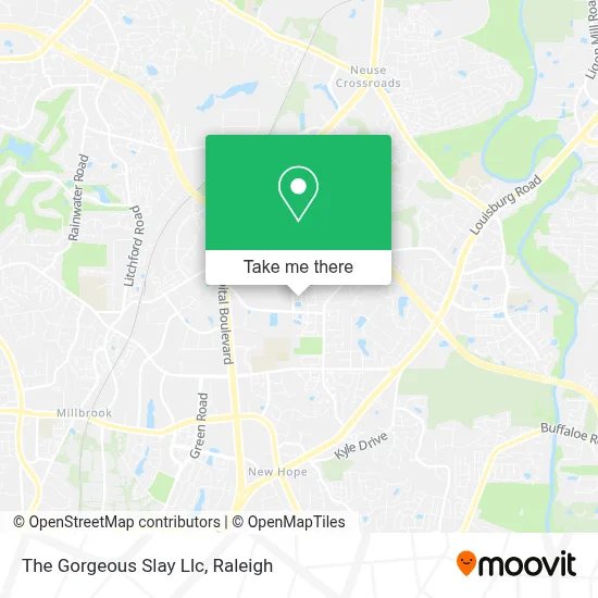 The Gorgeous Slay Llc map
