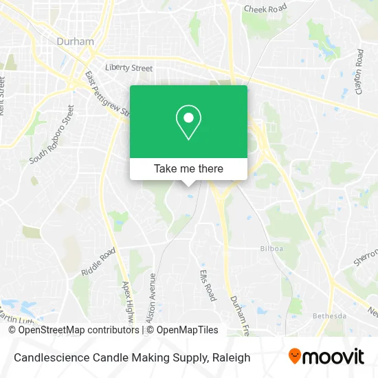 Candlescience Candle Making Supply map