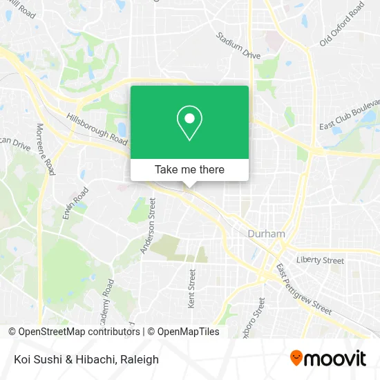 Koi Sushi & Hibachi map