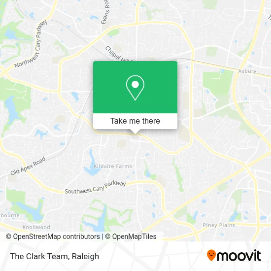 The Clark Team map