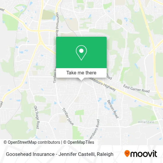 Goosehead Insurance - Jennifer Castelli map