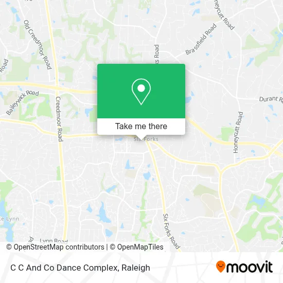 C C And Co Dance Complex map