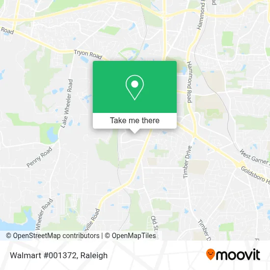 Walmart #001372 map