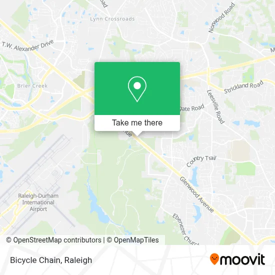 Bicycle Chain map