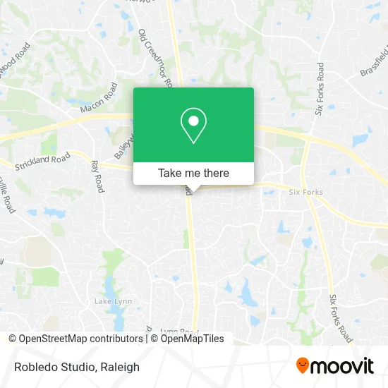 Robledo Studio map