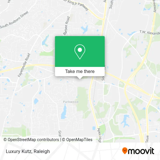 Luxury Kutz map