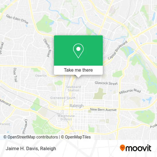 Jaime H. Davis map