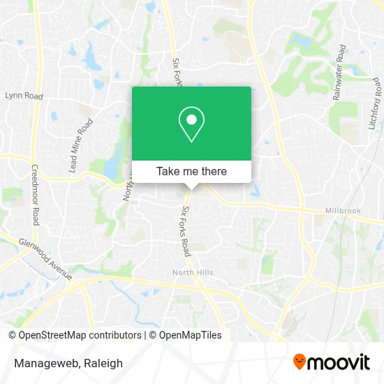 Manageweb map