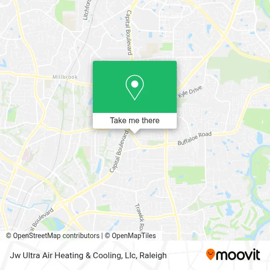 Jw Ultra Air Heating & Cooling, Llc map