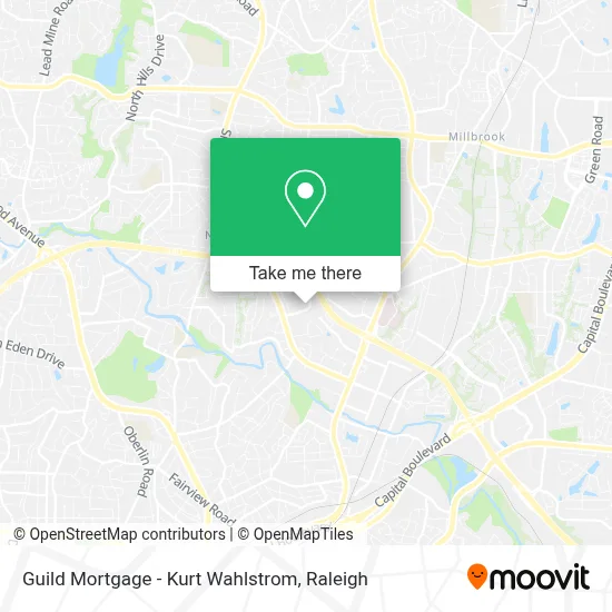 Guild Mortgage - Kurt Wahlstrom map
