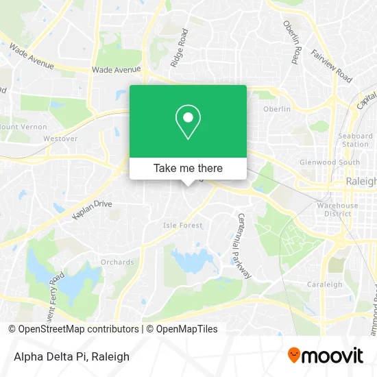 Alpha Delta Pi map