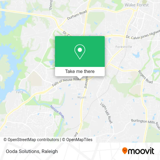 Ooda Solutions map