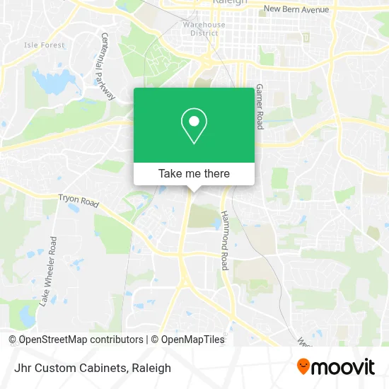 Jhr Custom Cabinets map