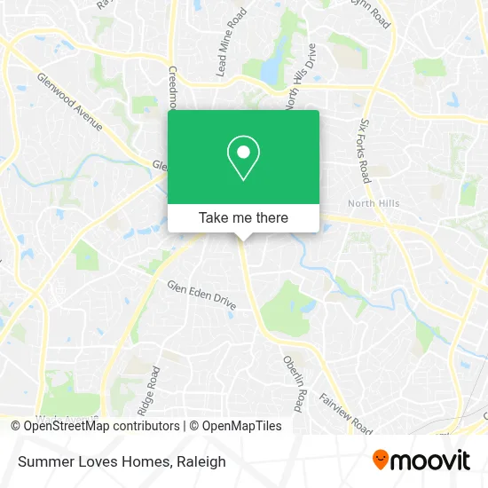 Summer Loves Homes map