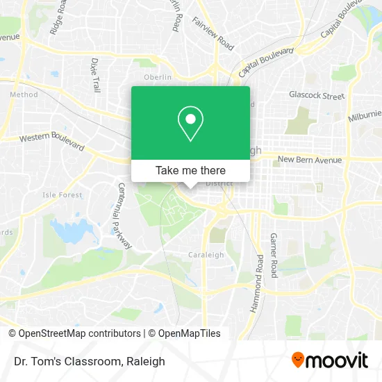Dr. Tom's Classroom map