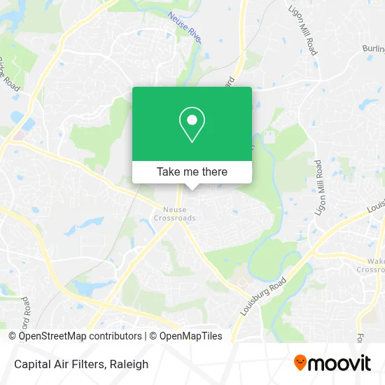 Capital Air Filters map