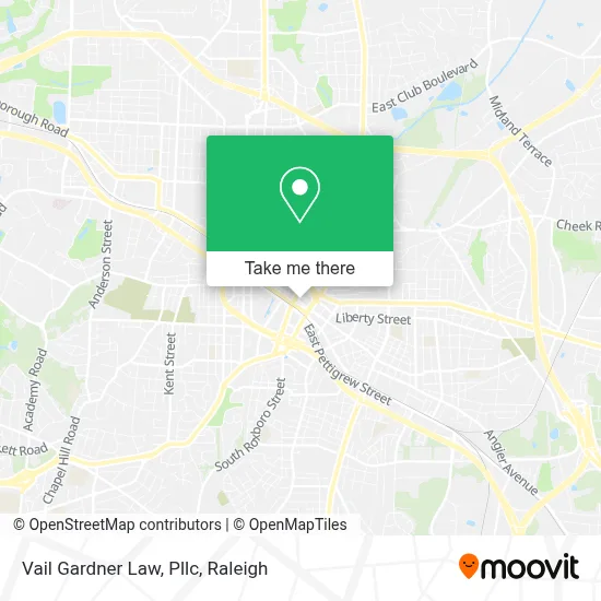 Vail Gardner Law, Pllc map