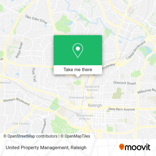United Property Management map