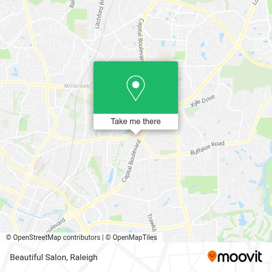Beautiful Salon map