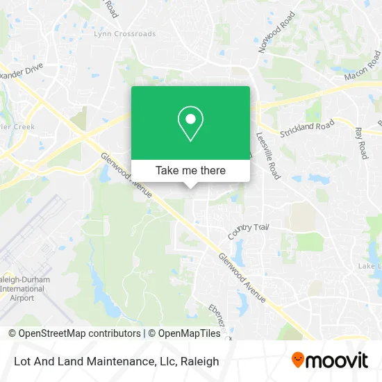 Lot And Land Maintenance, Llc map