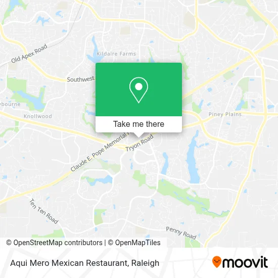 Aqui Mero Mexican Restaurant map