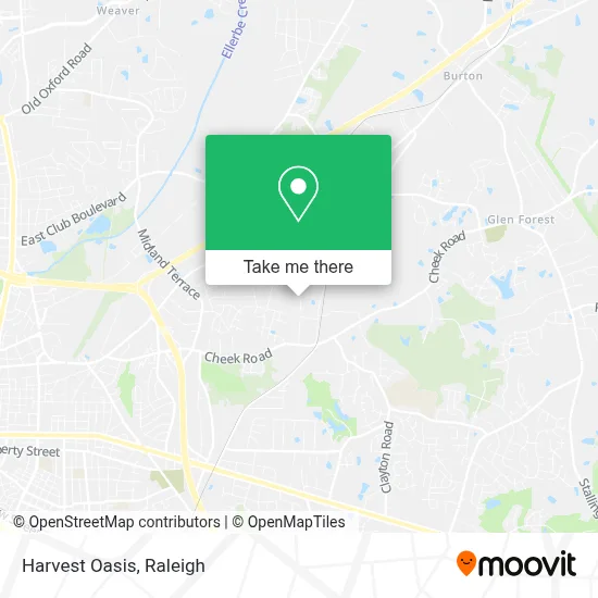 Harvest Oasis map