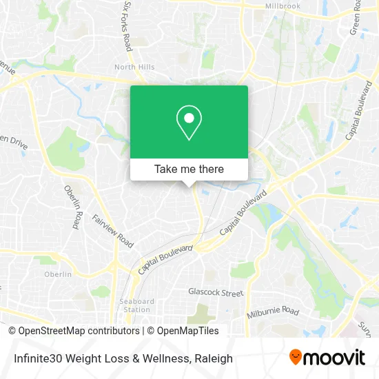 Infinite30 Weight Loss & Wellness map