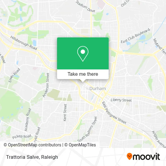 Trattoria Salve map
