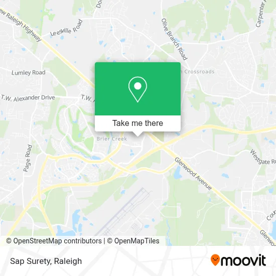 Sap Surety map